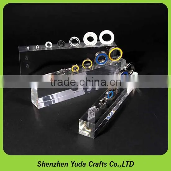 Manufacturing Milled Parts Glass Polished Block CNC Acrylic Machining With Router Service photo-5
