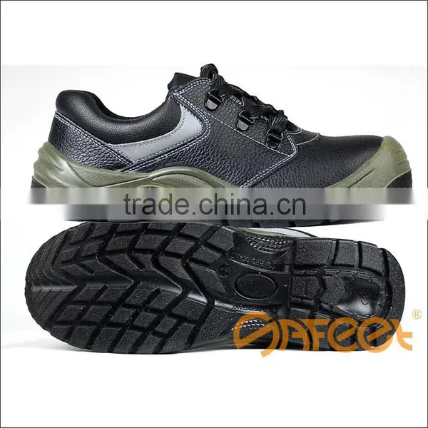 PU Injection Cow Split Leather Steel Cap Shoes and Action Safety Shoe and Safety Shoe s3 SA-1103 photo-3