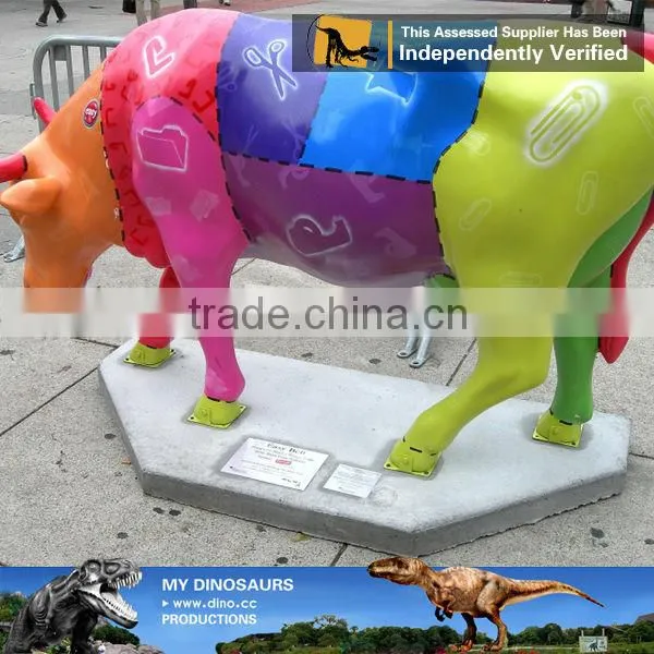 My Dino-C042 Colored Fiberglass Cow Model for Sale photo-3