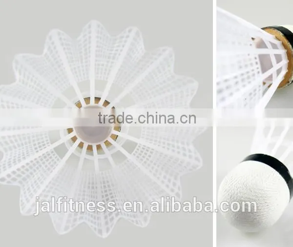 High Quality Nylon Feather 12pcs/Barrel Badminton Ball White Teal Feather Sport Game Training Badminton photo-6