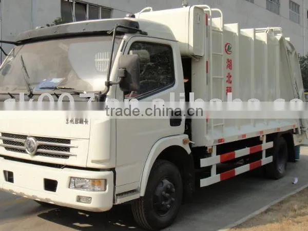 garbage compactor truck