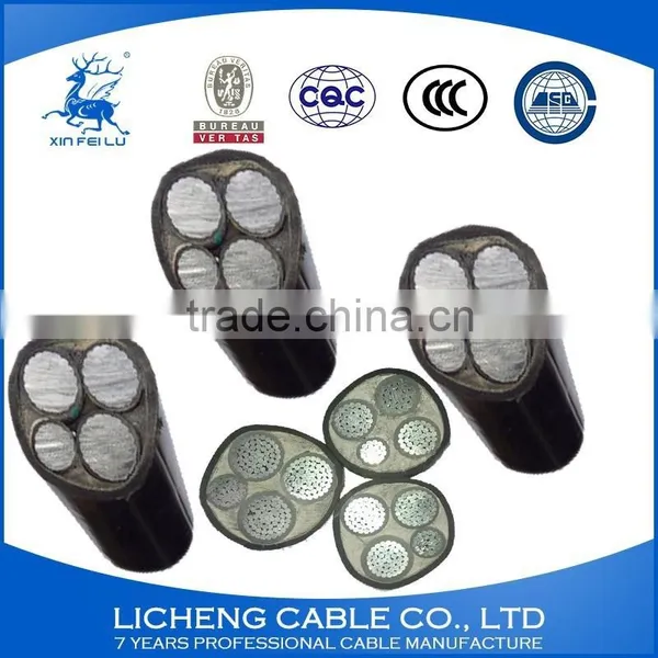 3*150+1*70mm2- Chinese Cable Supplier Construction/building Aluminum XLPE Insulated PVC Sheathed Construction Power Cable-YJLV photo-6