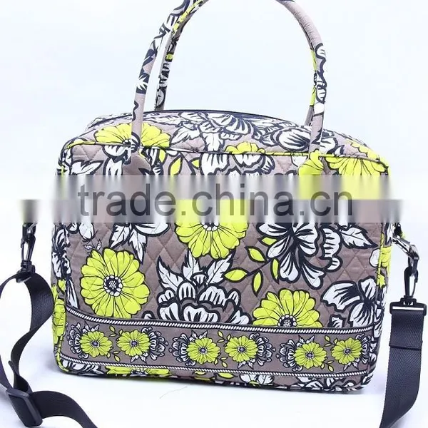 2016 Wholesales New Style Quilted Cotton Crossboby Shopping Tote Bag