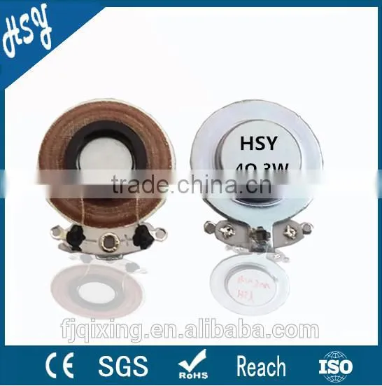 High Quality 27mm 4ohm 3w Loudspeaker Parts
