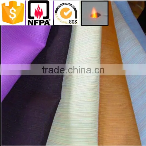 China Suppliers 100% Polyester Luxury Brilliant High Quality Inflaming Retarding Jacquard Curtain Cloth Material