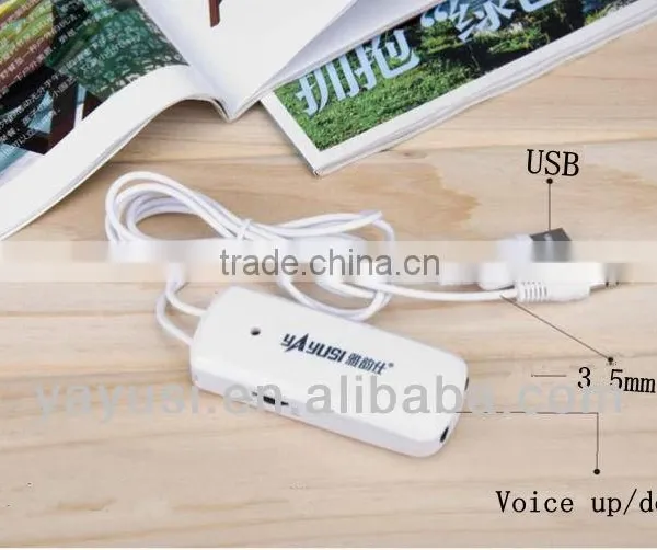 A.PPLE Shape USB2.0 Factory Mini Speaker With Light photo-6