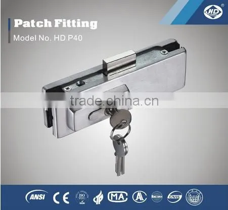 Glass Door Lock Patch Fitting Patch Lock TP 20
