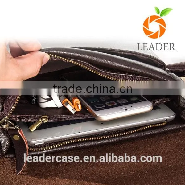 Multifunction Latest Design Man Shoulder Bag Leather photo-6