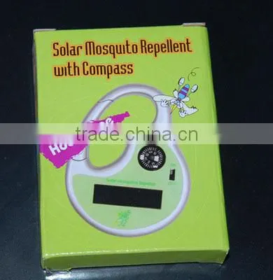 Wholesale Outdoor Portable Solar Ultrasonic Mosquito Repellent With Compass photo-5