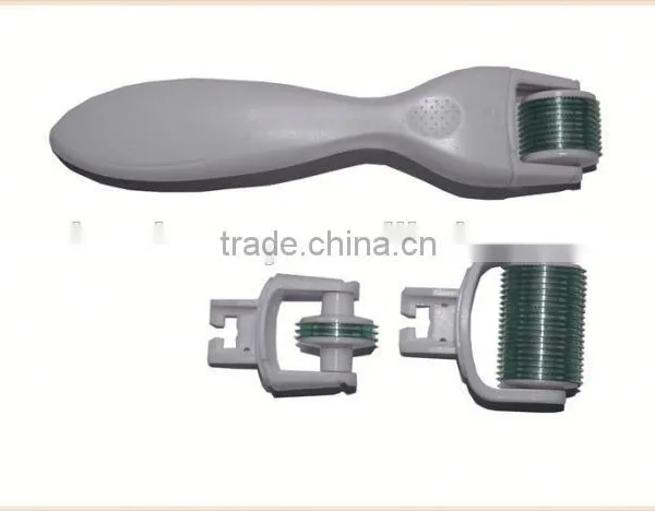 Changeable Heads China Wholesale HIgh Quality Medical Grade Derma Roller 3 in 1 Needles Derma Roller192,600,1200pins photo-6