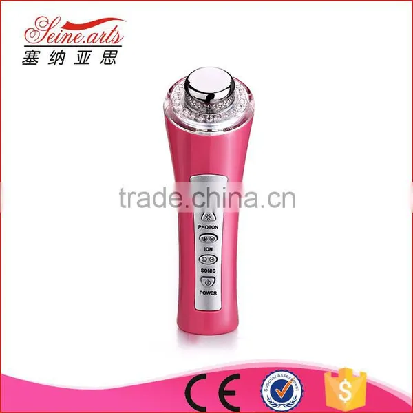 LW-002 3Mhz Ultrasonic Facial Machine With Led Light Therapy and Galvanic Face Massager Accept Private Label Print photo-2
