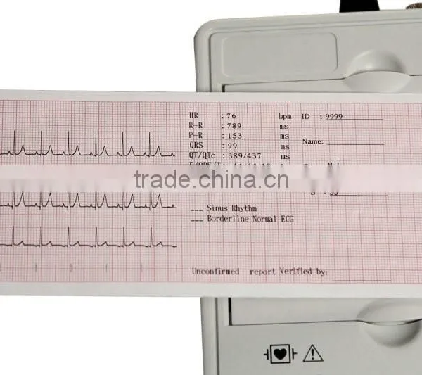 CE&ISO Approved 7-inch Color LCD Portable Digital 3-channel 12-lead Electrocardiograph ECG Machine EKG Machine-EKG-903A3 photo-4
