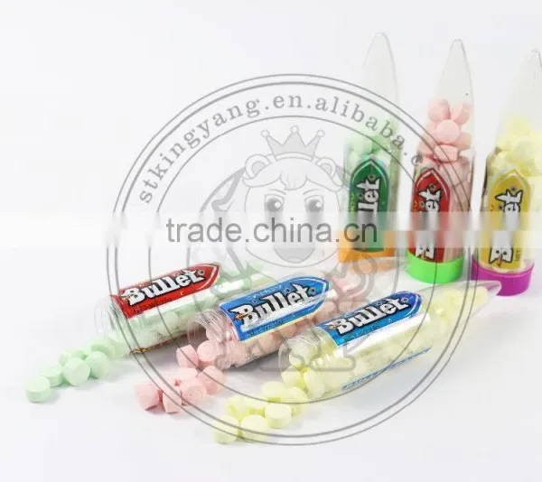 Hard Sweet Press Tablet Candy Filled In Bullet Toys photo-4