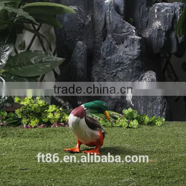 Artificial Cute Fluffy Toys Hunting Unpainted Hunting Decoys Duck