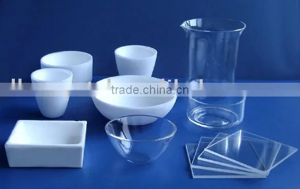 Laboratory Silica Ware quartz crucible
