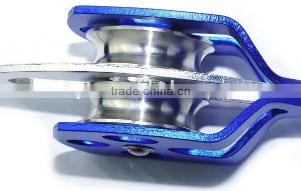 Climbing With Single Steel Wire Rope Double Pulley photo-5