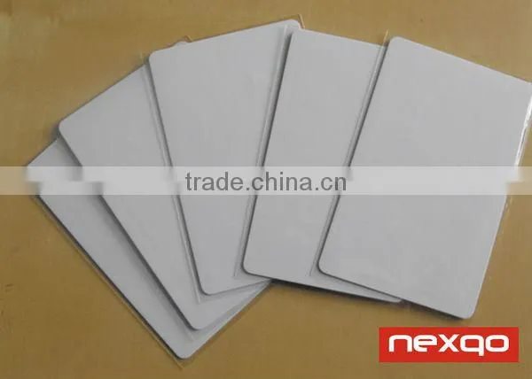 China 13.56mhz / 125khz RFID Pvc Blank White Card Manufacturer photo-2