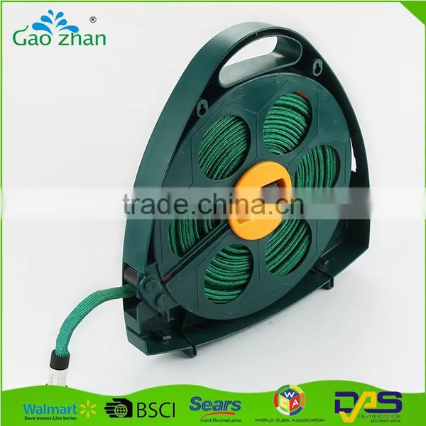 15M / 50FT Portable Pvc Garden Hose / Roll Flat Water Hose With Spray Nozzle photo-3