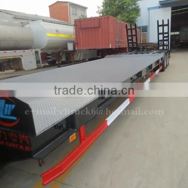 CLW 3 Line Six-axis 100ton Low Bed Semi Trailer for Sale photo-5