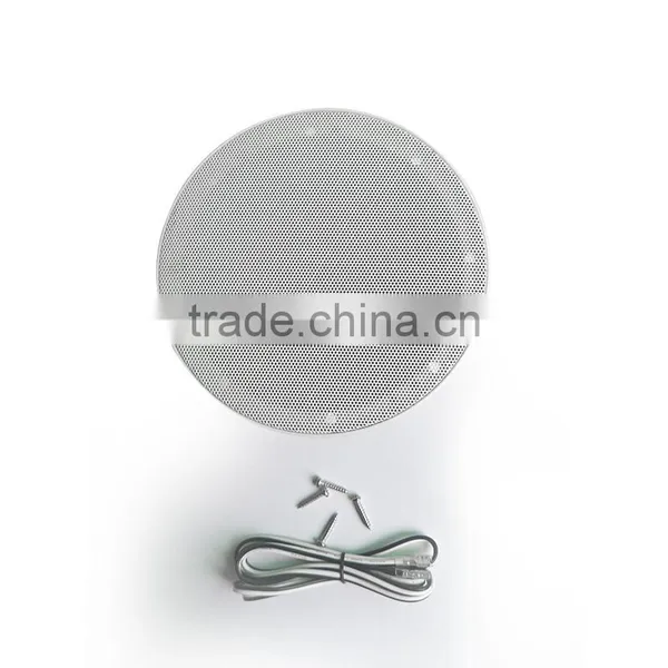 2-WAY White Waterproof Marine Outdoor Bathroom Speakers photo-6