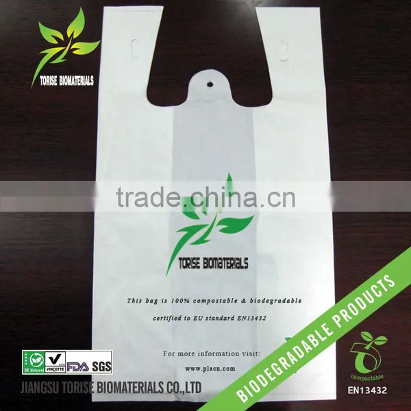 Biodegradable and Compostable Shopping Checkout Bag photo-3
