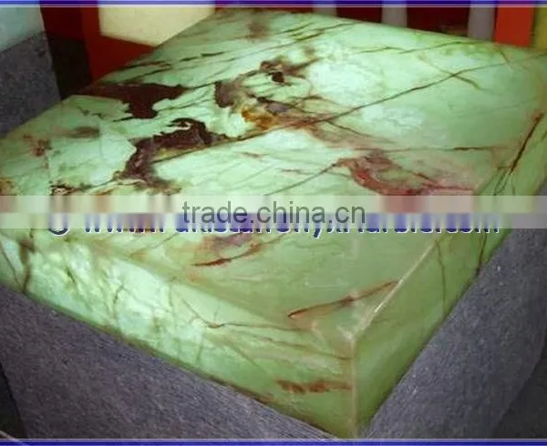 Professional Factory BACKLIT ONYX COUNTERTOPS FOR BAR RECEPTIONS photo-6