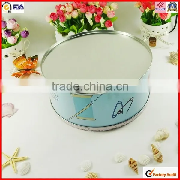 Stainless Round Custom Food Storage Tin Can photo-4