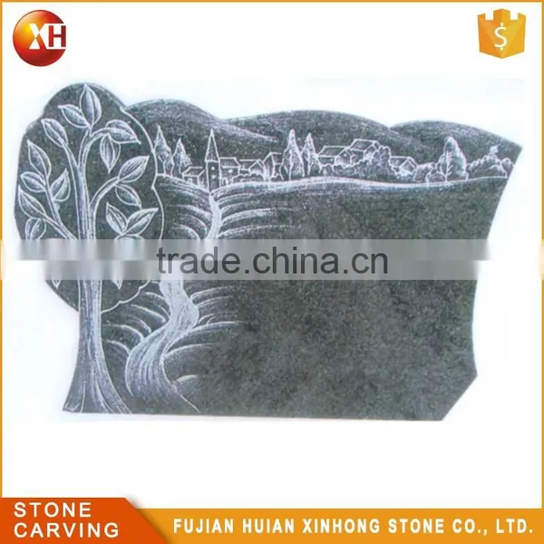 Natural Granite Stone Mini Modern Tombstone photo-2