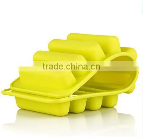 CY174 Silicone Food Garde Ice Cube Tray Mold DIY Ice Cream Marker photo-2