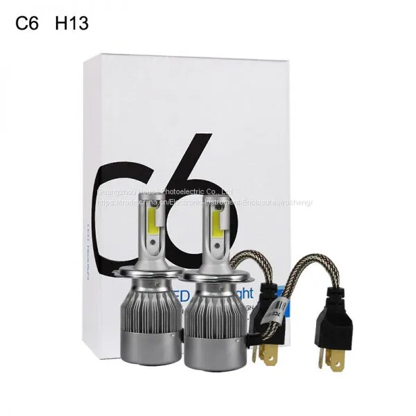 Led Headlight C6 H13 Cob 30W/Bulb 60W/Set 6400lm/set LED Headlight Bulbs Hi/Lo Led Car Headlight Headlamp photo-4