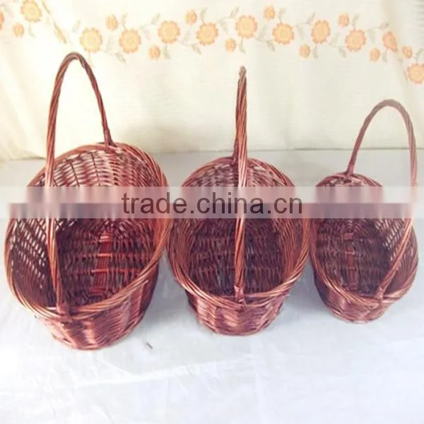 2016 New Design Cheap Handmade Small Shopping Basket photo-2