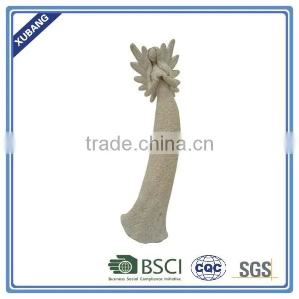 Angel With Dove Sculpture Angle Statue Garden Decoration photo-2