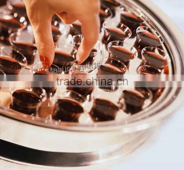 Stainless Steel Copper Plated Communion Tray Set photo-5