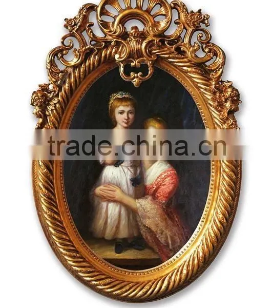 FA-053G-01 Leading Vintage Frames Oil Painting for Wall Decor photo-2