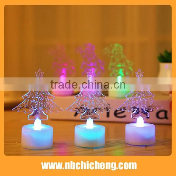 Christmas Plastic Mini Color Changing Gift Light photo-3