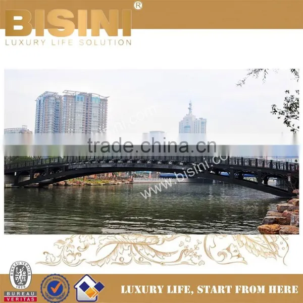 To Install the Integrally Completed Inland River Landscape Bridge,BISINI New Design for Steel Structure Bridge(BF08-Y10048) photo-6