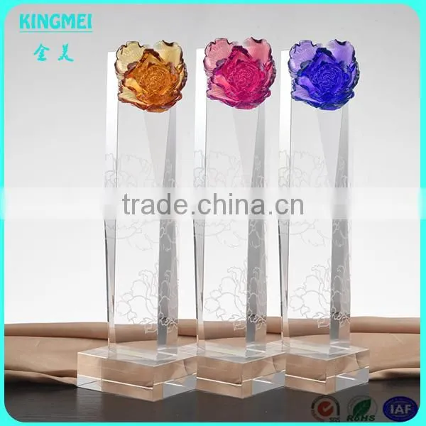 Wholesale Hands Shape Crystal Trophy, Crystal Glass Award, Crystal Sports Trophy photo-4