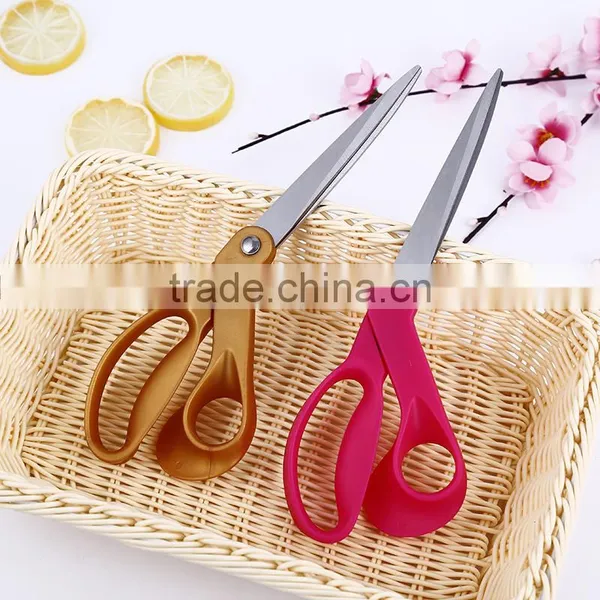 Colorful Fashional PP Handle Stainless Steel High Quality Tailor Scissors photo-2