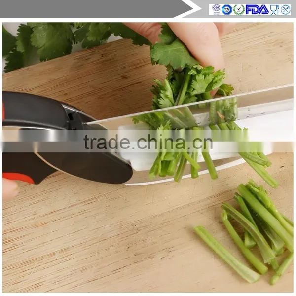 Amazon Kitchen Gadget 6 in 1 Food Chopper Clever Scissor Cutter photo-4