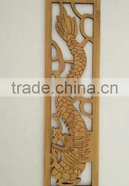 Bamboo Wood Laser Cut Bookmark photo-2