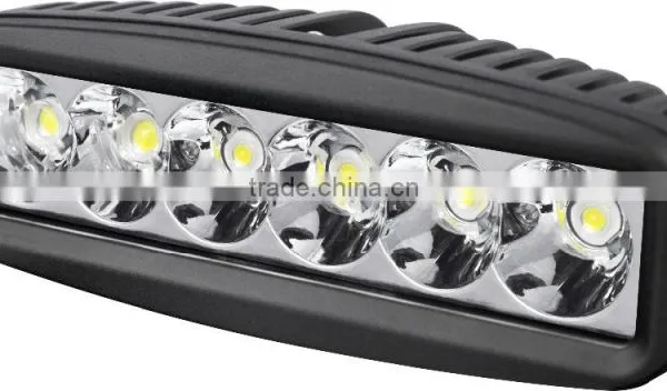 18w Slim Led Light Bar Offroad Led Driving Light Bar Epistar Led Work Light
