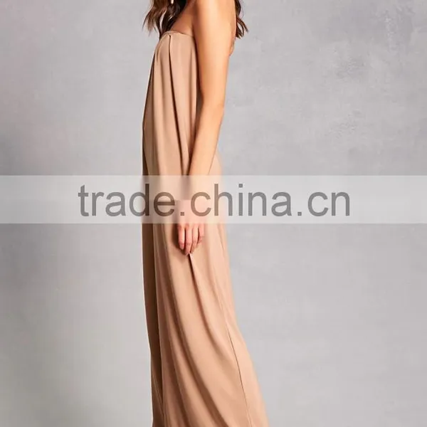 Women Suit High Fashion Clothing Strapless Palazzo Leg Cut Wide-Leg Jumpsuits Rompers Women photo-4