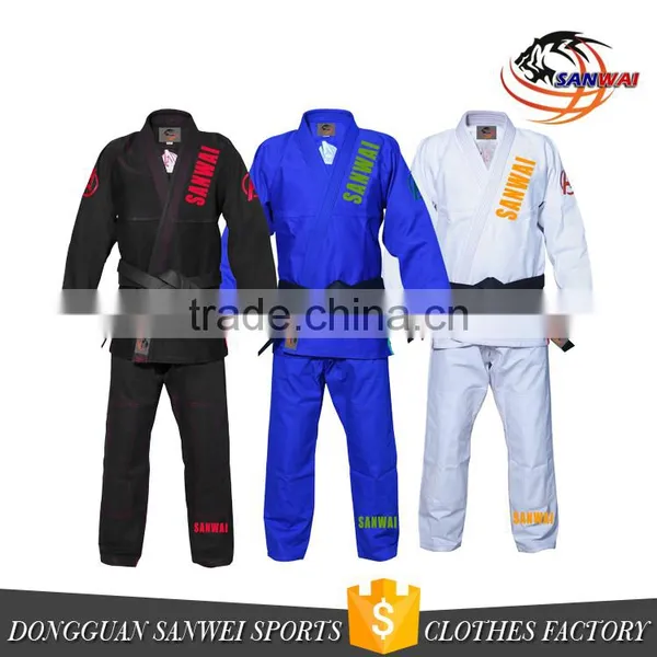 2017 New Style Wholesale Custom Jiu Jitsu gi With 100%cotton Fabric Bjj gi photo-2