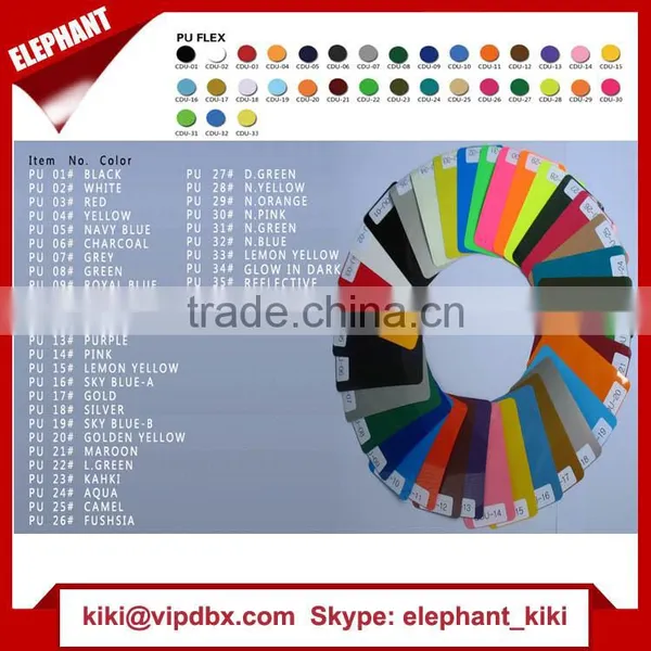 Poly Flex Rolls t Shirt Vinyl Heat Transfer Vinyl pu Sheets 10''*12'' photo-4