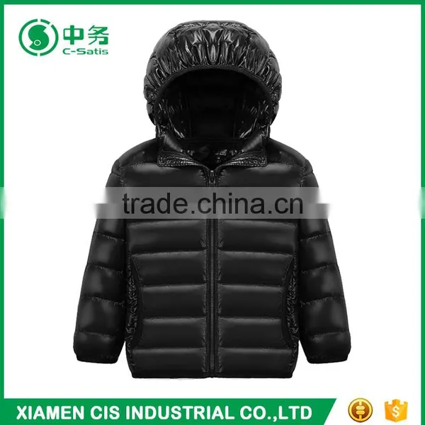 High Quality Warmful Unisex Kid Red Winter Down Jacket for Sale photo-4