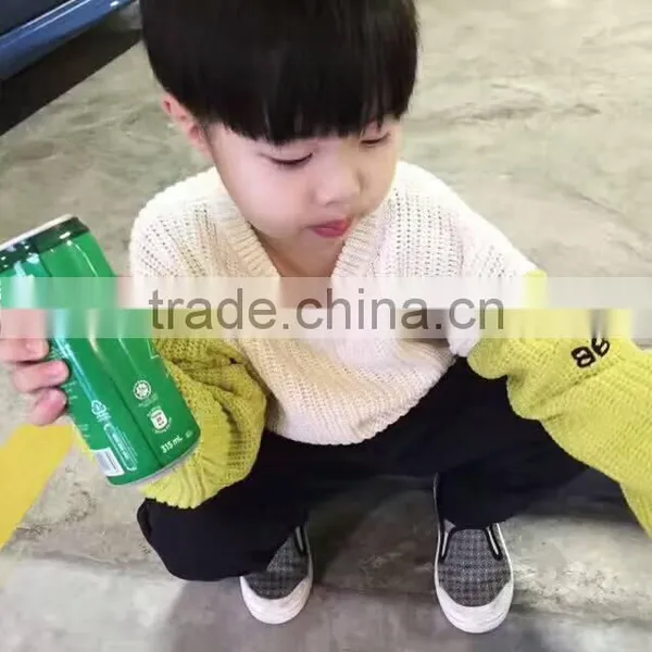 S17702A Kids Hand Knitted Children's Clothing Autumn Baby Sweater photo-3