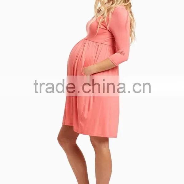 New Arrival Fashion Long Sleeve Maternity Wear Women Clothing 2016 photo-3