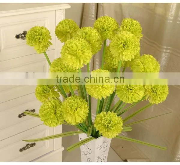 3 in One Lovely Decorative Artificial Silk Ball Flower photo-3