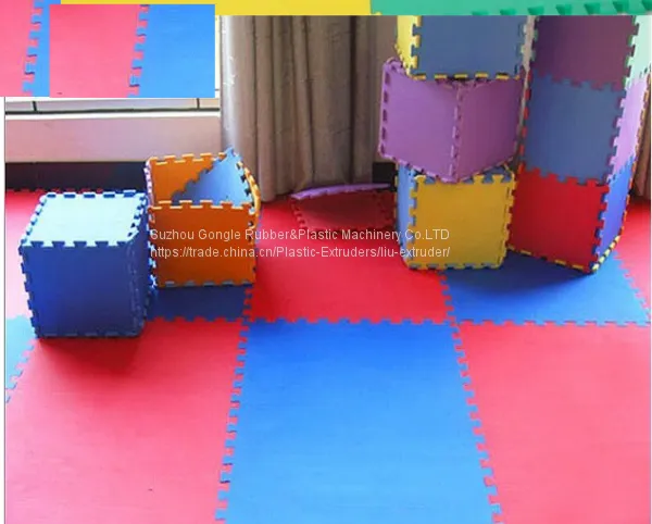 2021TPE/XPE/PVC/NBR/EVA Foam Yoga Mat Making Machine(extruder+3 Rollers Calender Machine) photo-5