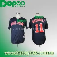2016 Latest Style Different Color 100% Polyester Blank Jersey Baseball photo-2